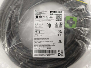 MURR Elektronik 7000-18021-6362000 MSUD Valve Plug A-18mm with cable