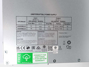 Shneider Electric SMT2200RMI2UC APC Smart-UPS 2200VA, LCD, RM 2U,230V, EU only