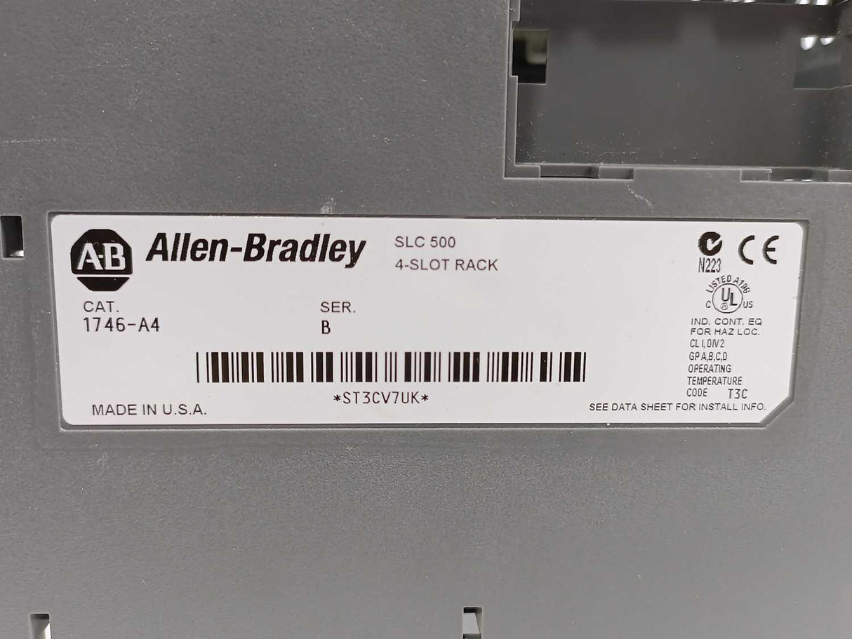 AB 1746-A4 Ser. B 4-Slot Rack