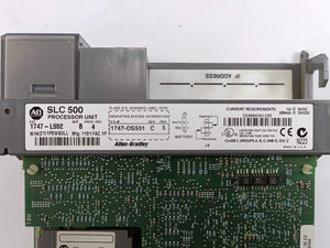 AB 1747-L552 Ser. B SLC500 Processor Unit w/ 1747-OS501 Ser.C