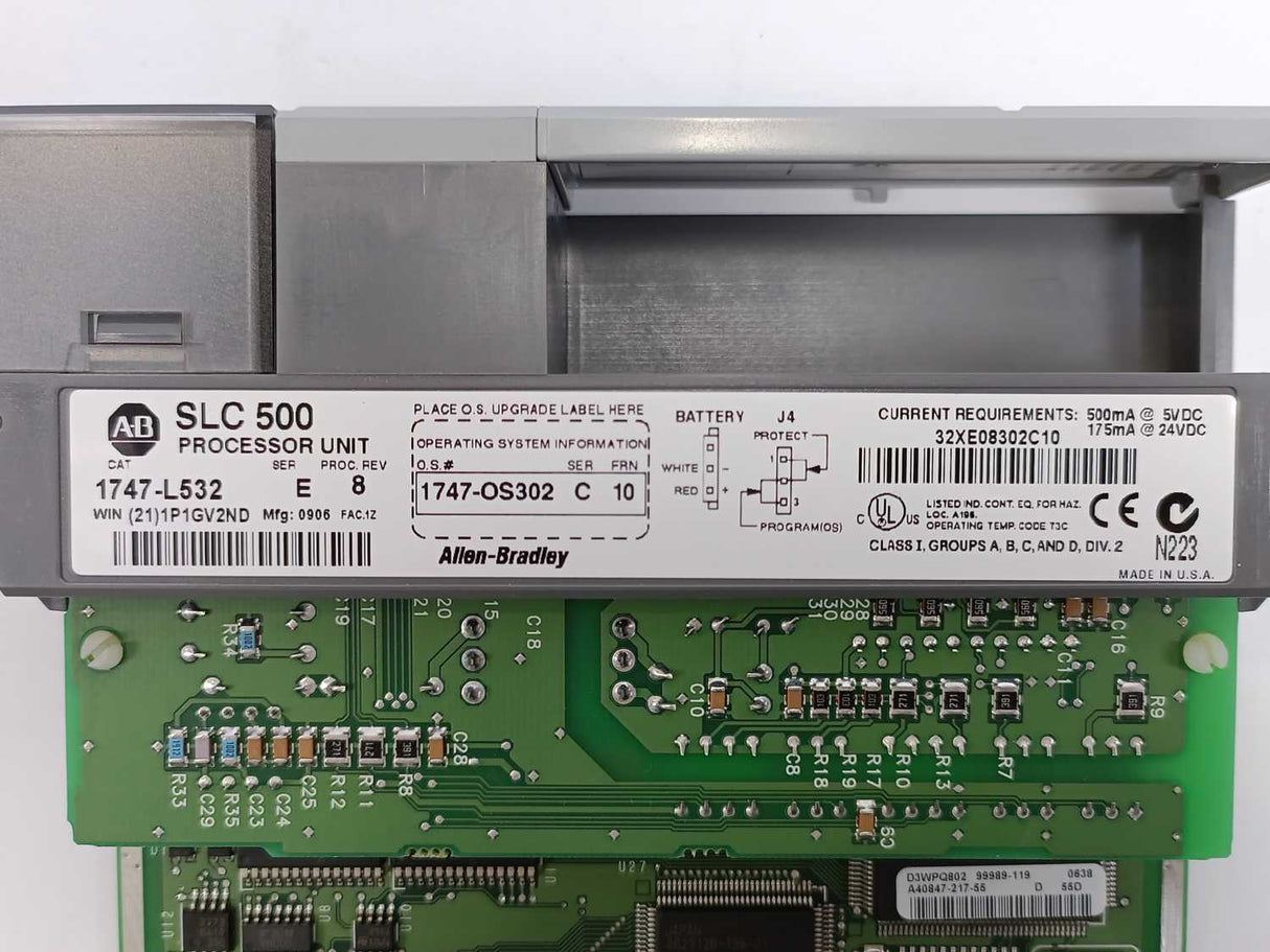 AB 1747-L532 Ser. E SLC 500 Processor Unit