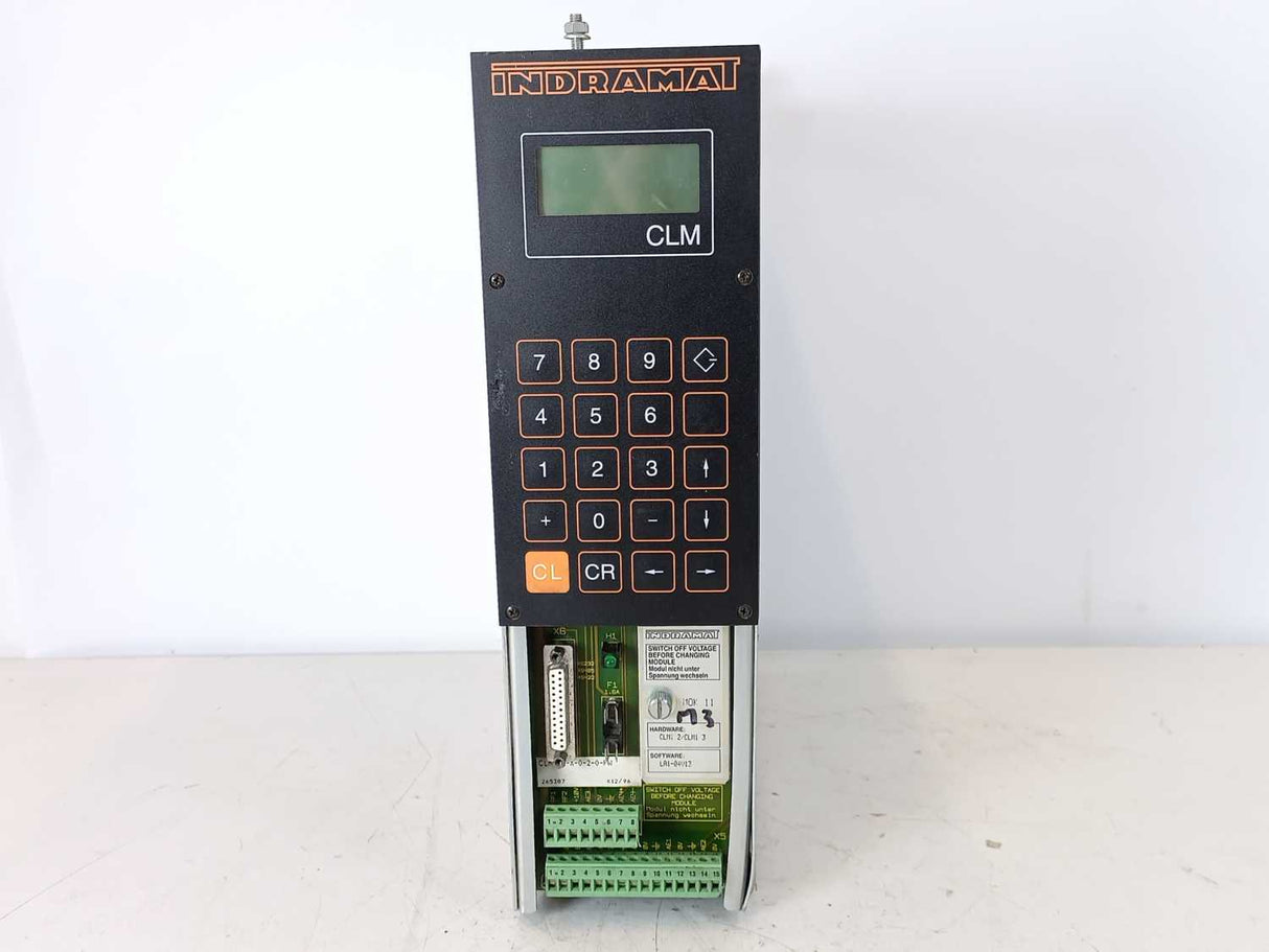 Rexroth Indramat CLM01.3-X-0-2-0-FW Modular Axis Positioning Control Module