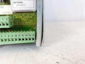 Rexroth Indramat CLM01.3-X-0-2-0-FW Modular Axis Positioning Control Module