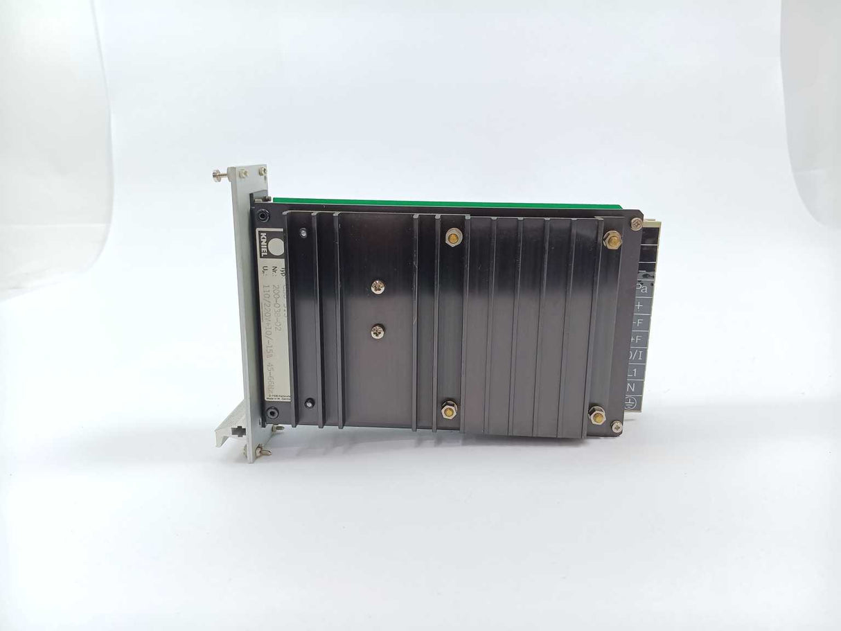 Kniel CSU 5.3 200-038-02, 110/220V, 45/66Hz, +10%/-15%, Unidoor Netzteil 15V