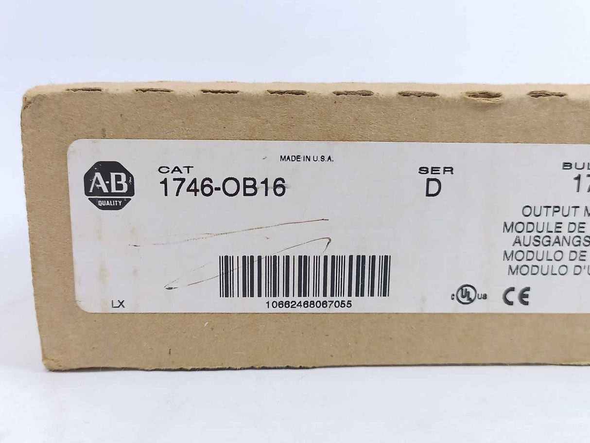 AB 1746-OB16 Ser. D SLC 500 Output Module