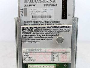 Indramat KDS 1.1-150-300-W1-220/S102 AC Servo Controller