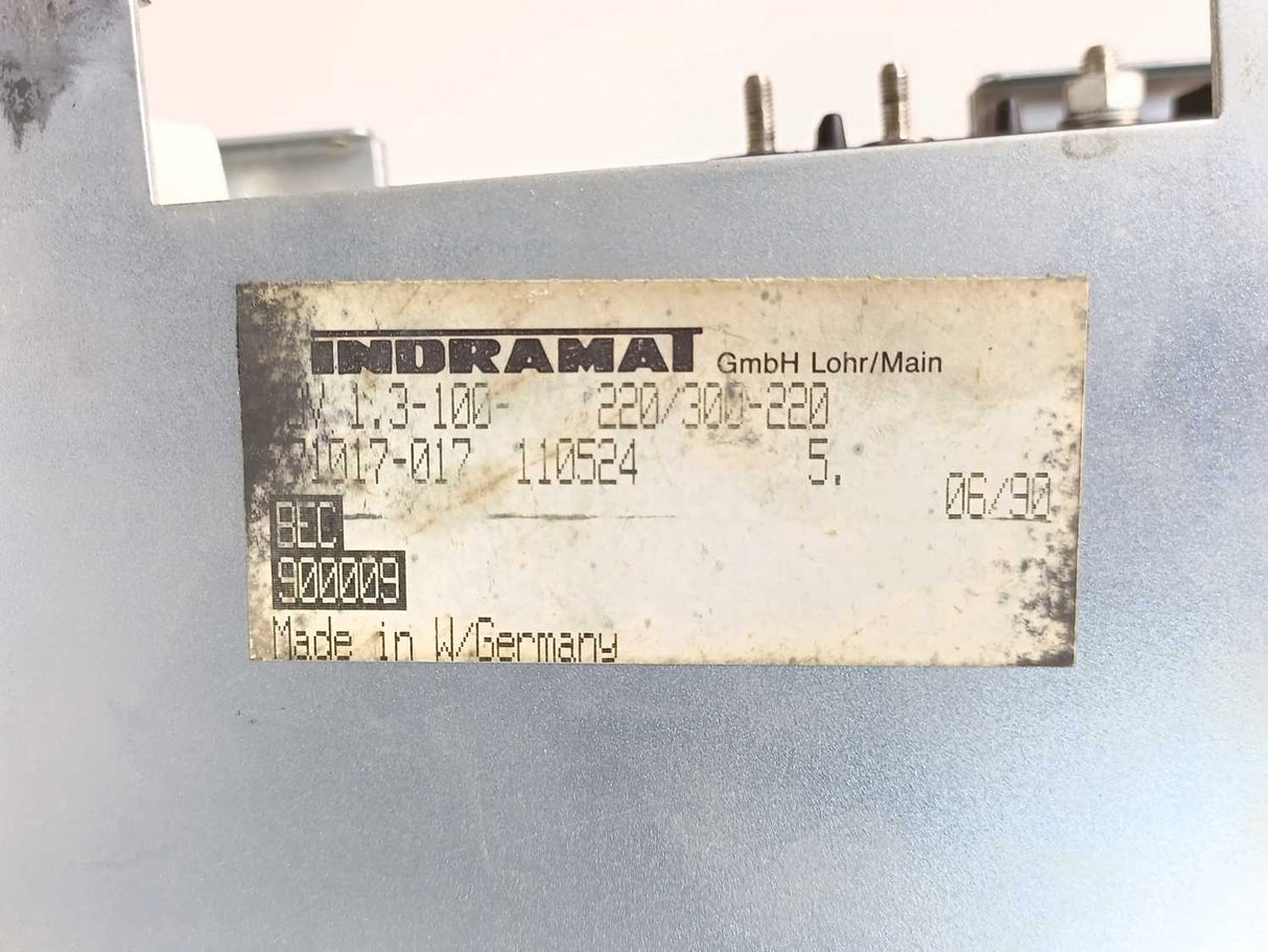 Indramat KDV1.3-100-220/300-W1 AC Servo Power Supply