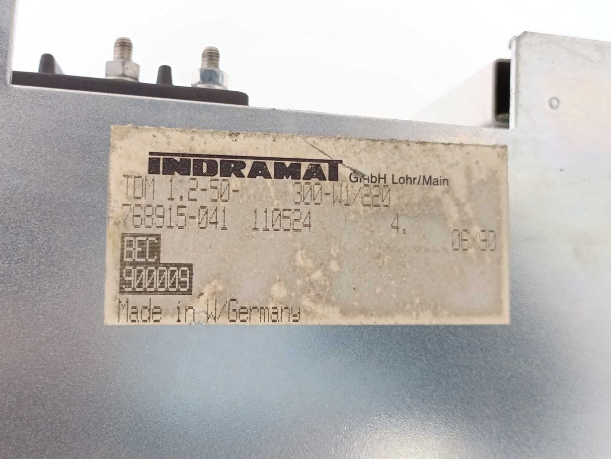Indramat TDM1.2-050-300W1/220 AC Servo Controller