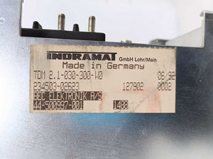 Indramat TDM2.1-030-300-W0 AC Servo Controller