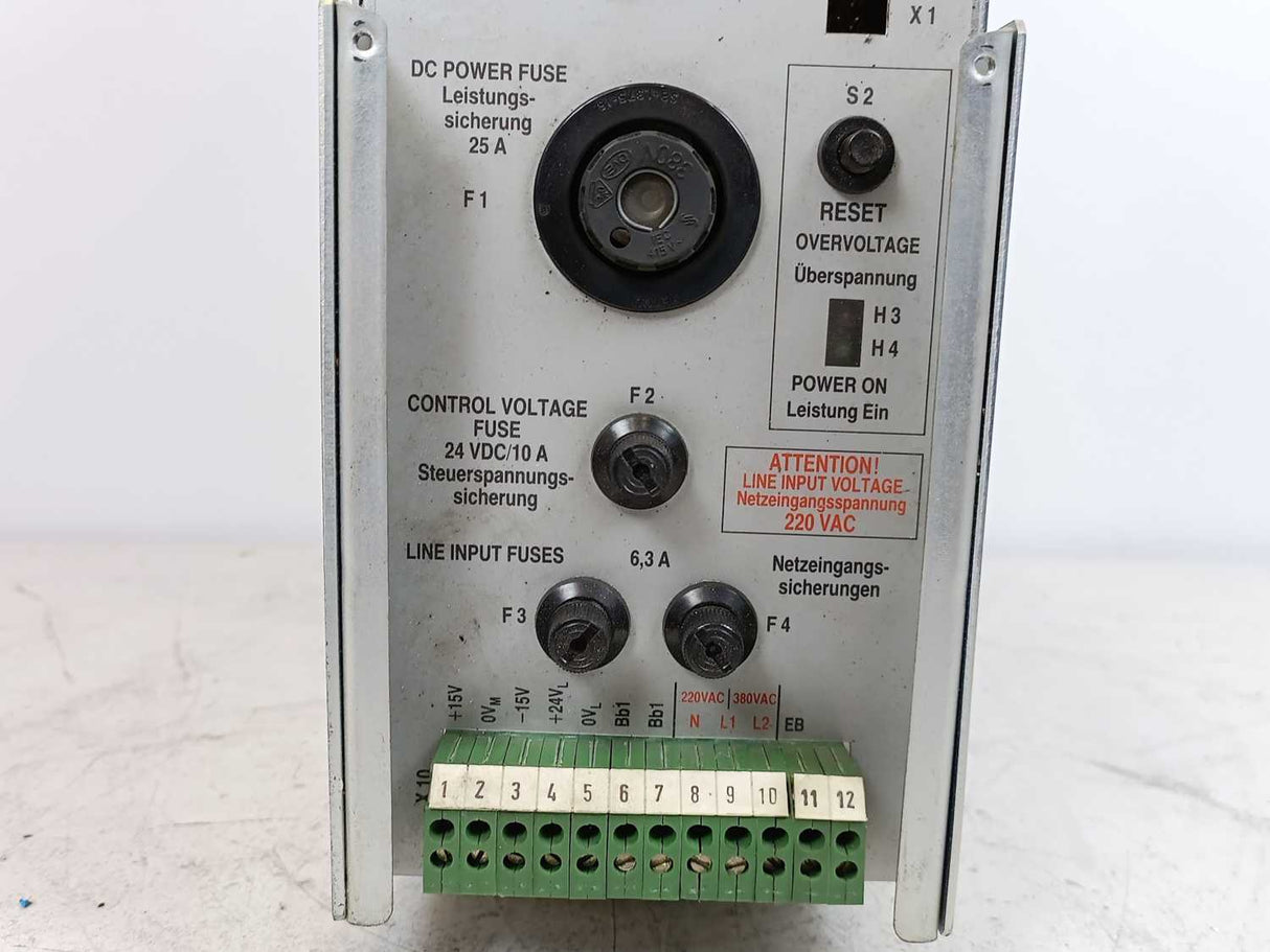 Indramat TVM1.2-50-220/300-W1-220/380 AC Servo Power Supply
