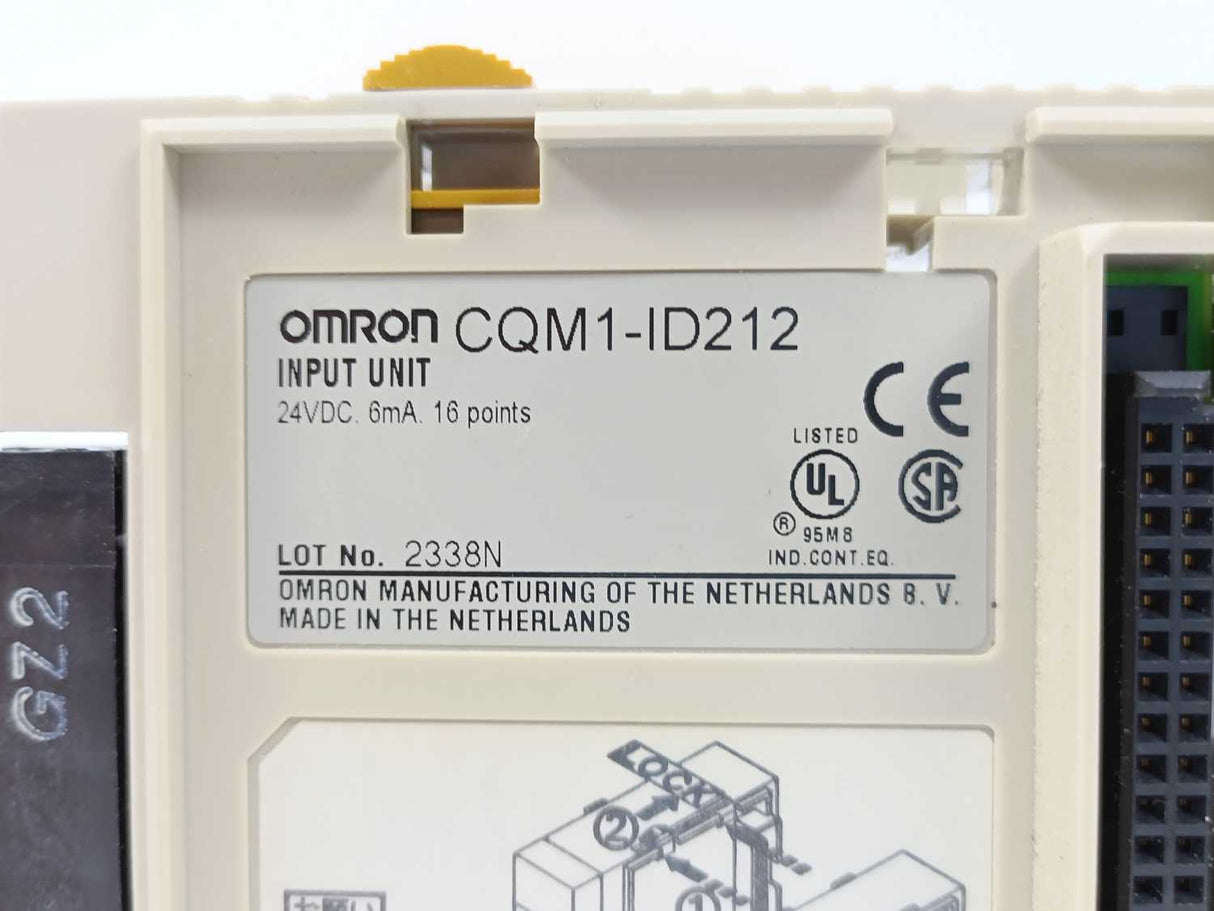 OMRON CQM1-ID212 24 VDC. Input Unit