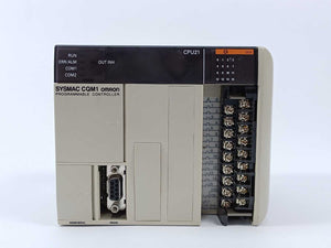 OMRON CQM1-CPU21-E CPU Unit With CQM1-CPU11-9 End Plate