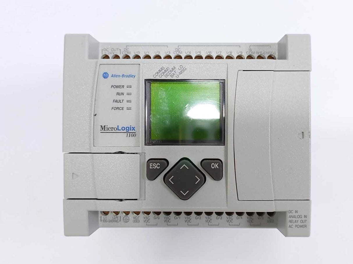 AB 1763-L16BWA Ser. B MicroLogix 1100 16 Point Controller