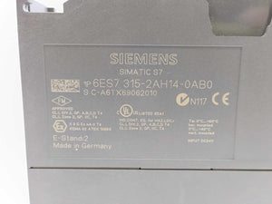 Siemens 6ES7315-2AH14-0AB0 CPU 315-2DP