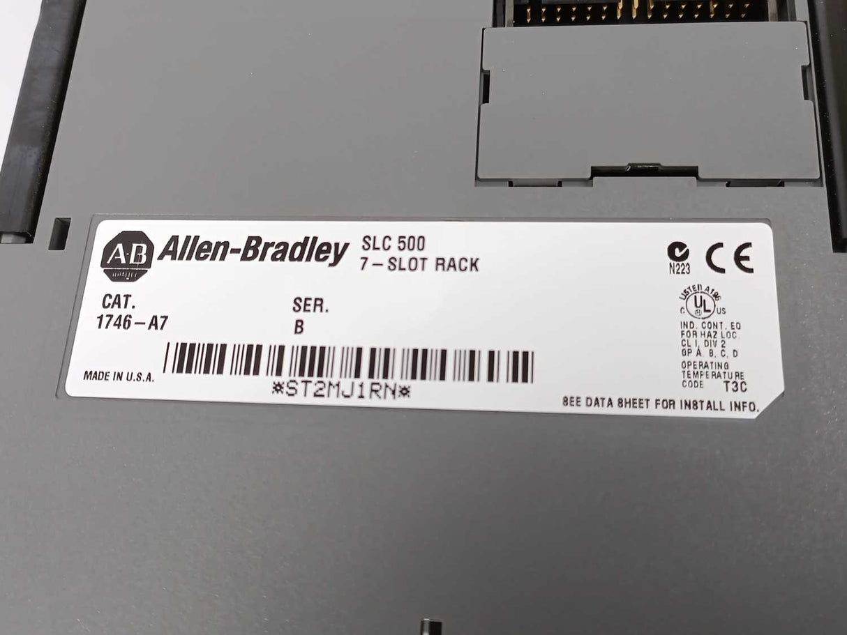 AB 1746-A7 Ser. B SLC 500 7-Slot Rack