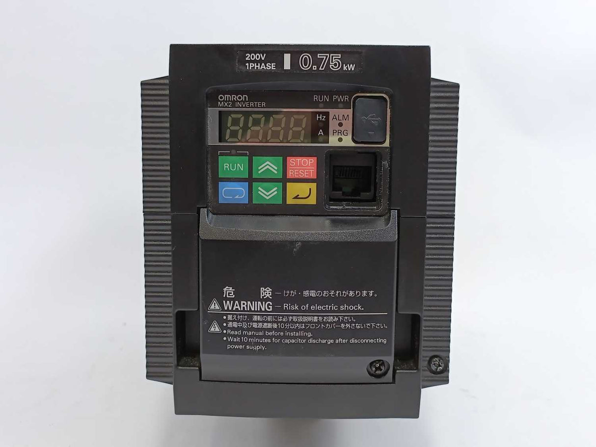 OMRON MX2-AB007-E MX2 Inverter w/ Rasmi Electronics AX-FIM1014-RE Noise Fliter