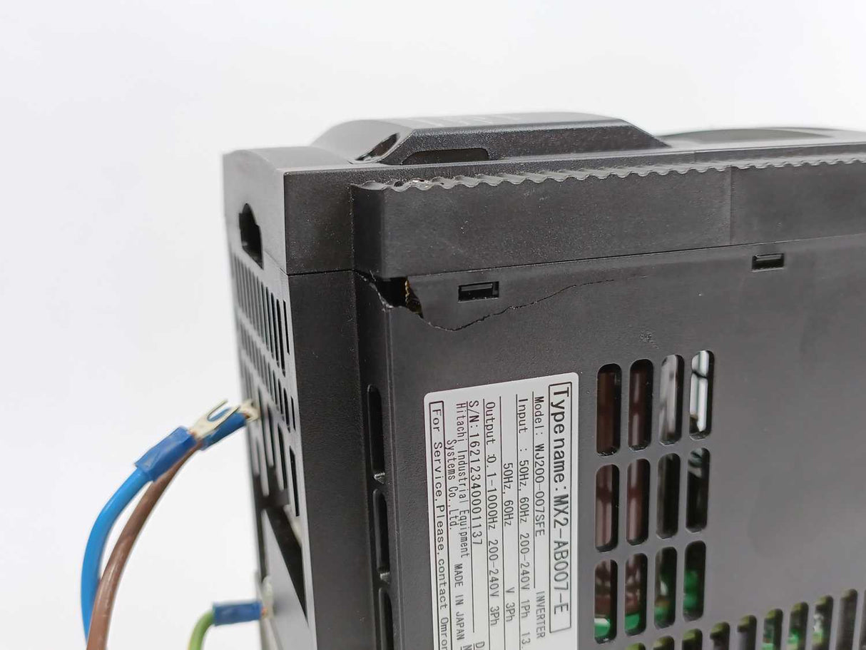 OMRON MX2-AB007-E MX2 Inverter w/ Rasmi Electronics AX-FIM1014-RE Noise Fliter