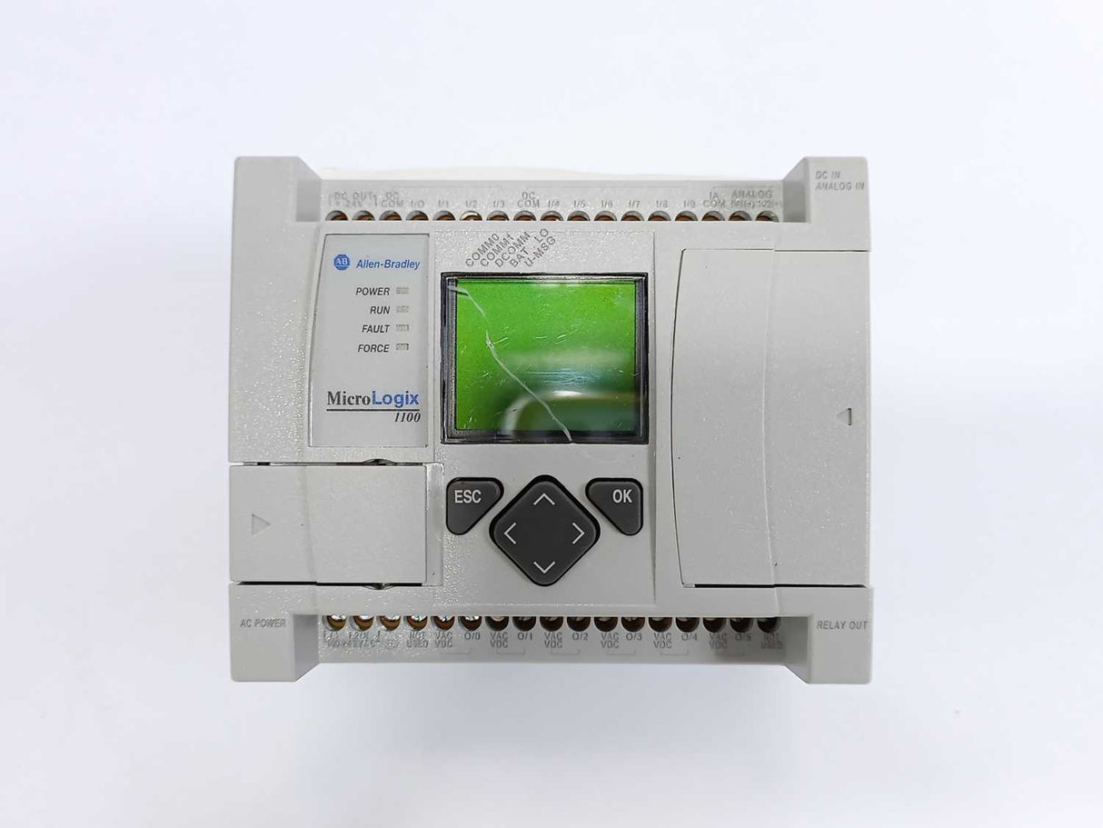 AB 1763-L16BWA Ser. B MicroLogix 1100 16 Point Controller