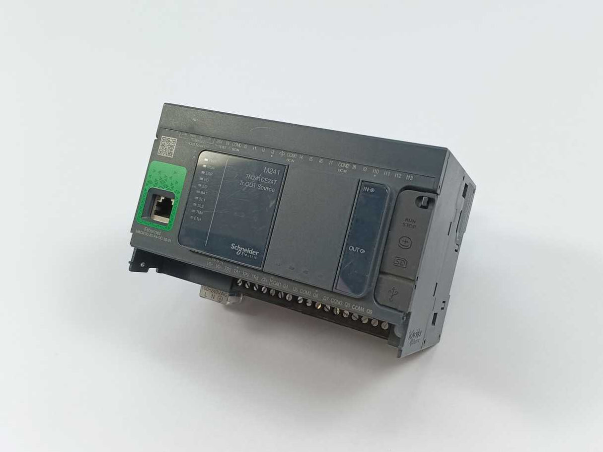Schneider Electric TM241CE24R Modicon, controller M241 24 IO relay Ethernet
