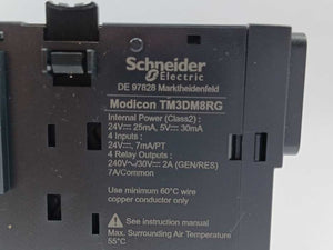 Schneider Electric TM3DM8RG PLC I/O-modul Modicon TM3, 240V