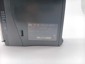 Idec PF3S-AD122 FA-3S Analog Input, 1-5VDC / 4-20 mADC