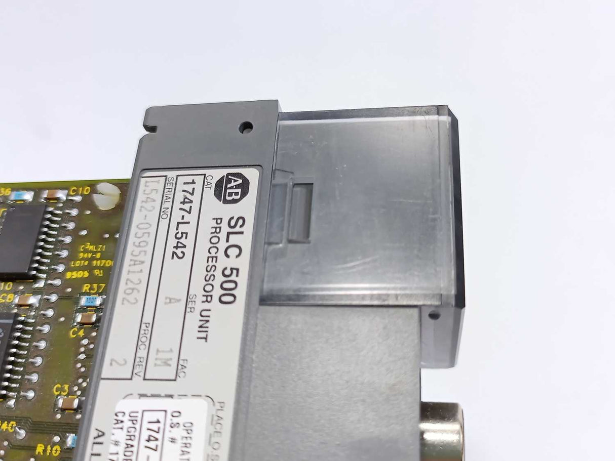 AB 1747-L542 Ser. A SLC 500 Processor Unit w/ 1747-OS401 Ser. C Operating System