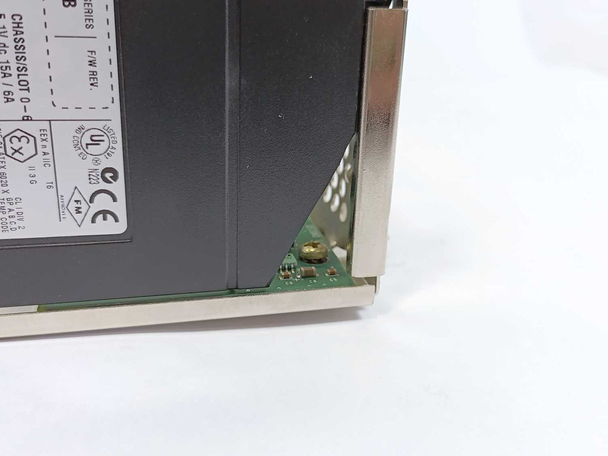 AB 1756-PA72 Ser. B ControlLogix Power Supply 75W w/ 1756-A7 Slot Chassis