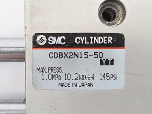 SMC CDBX2N15-50 CX2 Guided Cylinder