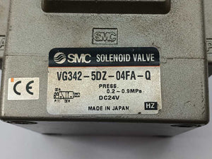 SMC VG342-5DZ-04FA-Q Solenoid Valve