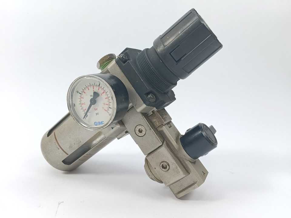 SMC AW4000-04 W/ EVHS4000-F04 Filter Regulator with Gauge 5K4-10