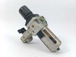 SMC AW4000-04 W/ EVHS4000-F04 Filter Regulator with Gauge 5K4-10