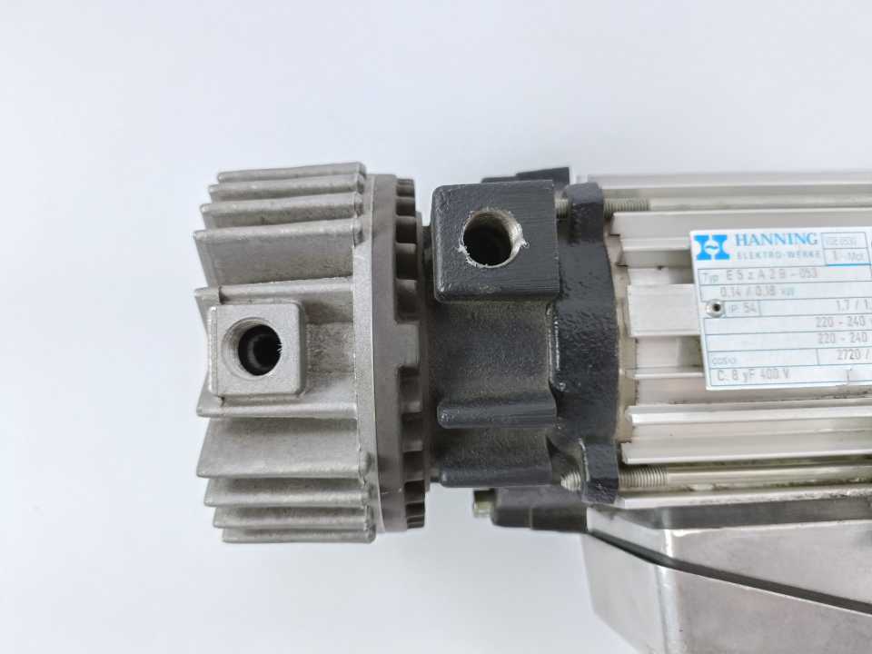 Hanning Elektro-Werke E5zA2B-053 Single Phase Motor