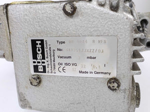 Hanning Elektro-Werke E7B4B3-7-107 Single Phase Motor, W: Busch RB 0004 B NFS