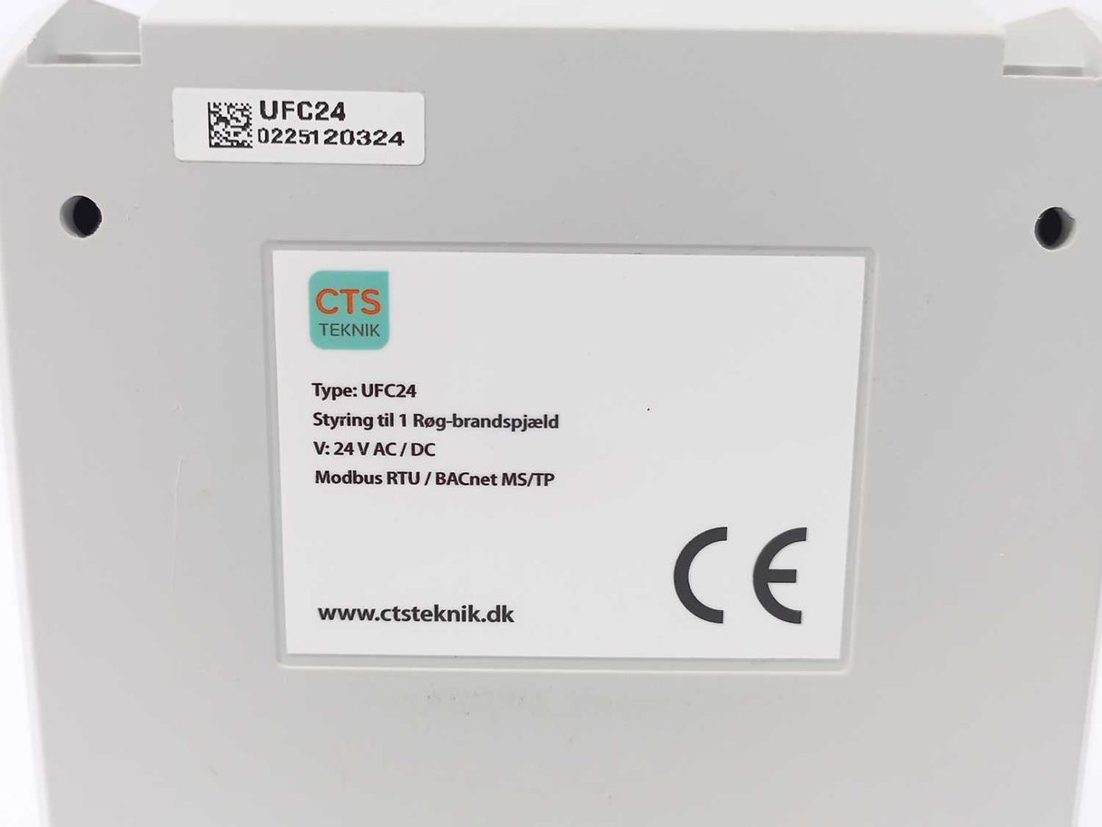 CTS Teknik UFC24 Control Unit for Smoke Control DamperS