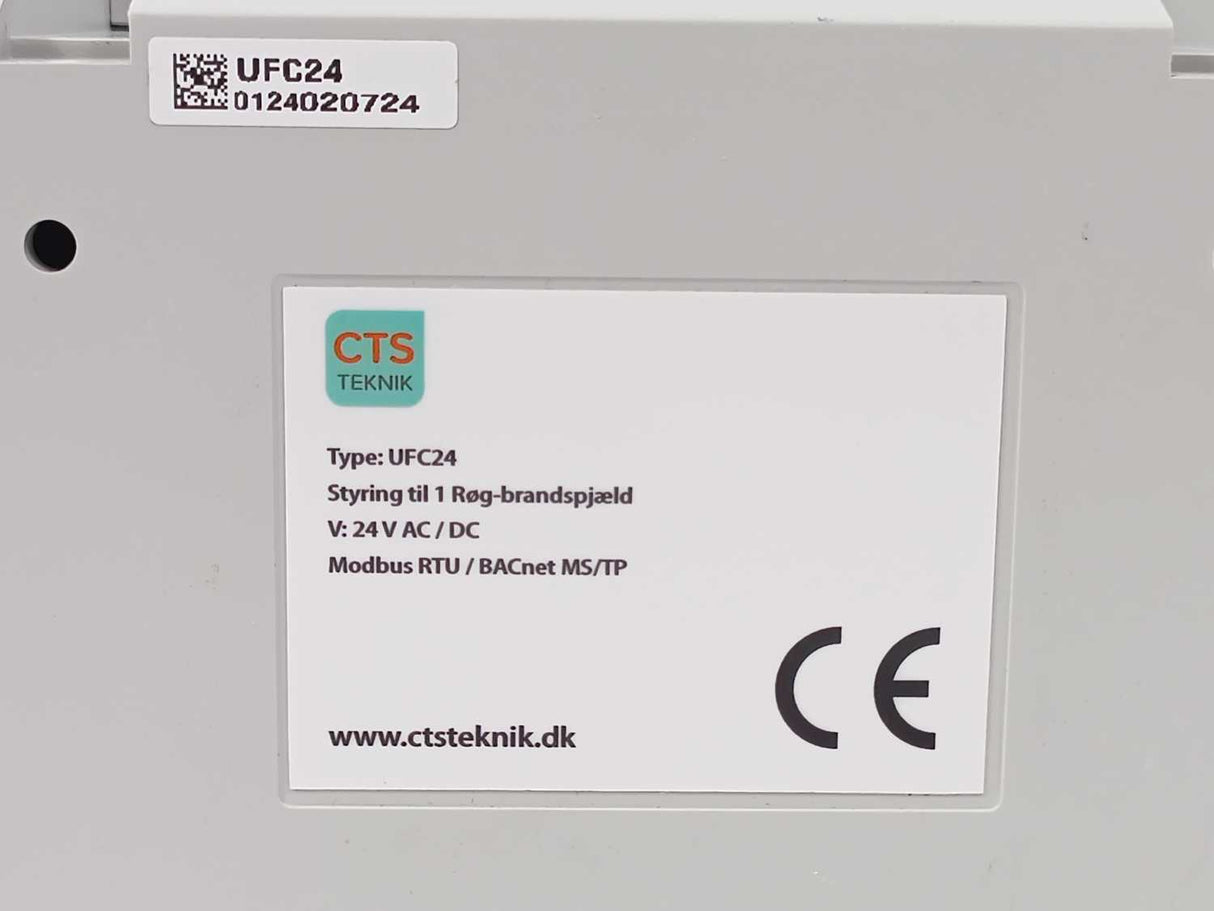 CTS Teknik UFC24 Control Unit for Smoke Control DamperS