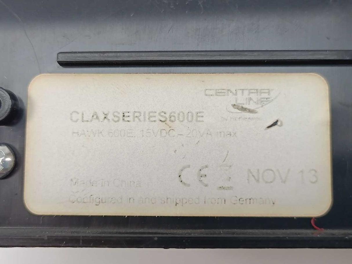 Centra Line / Honeywell CLAXSERIES600E HAWK 600E PLC