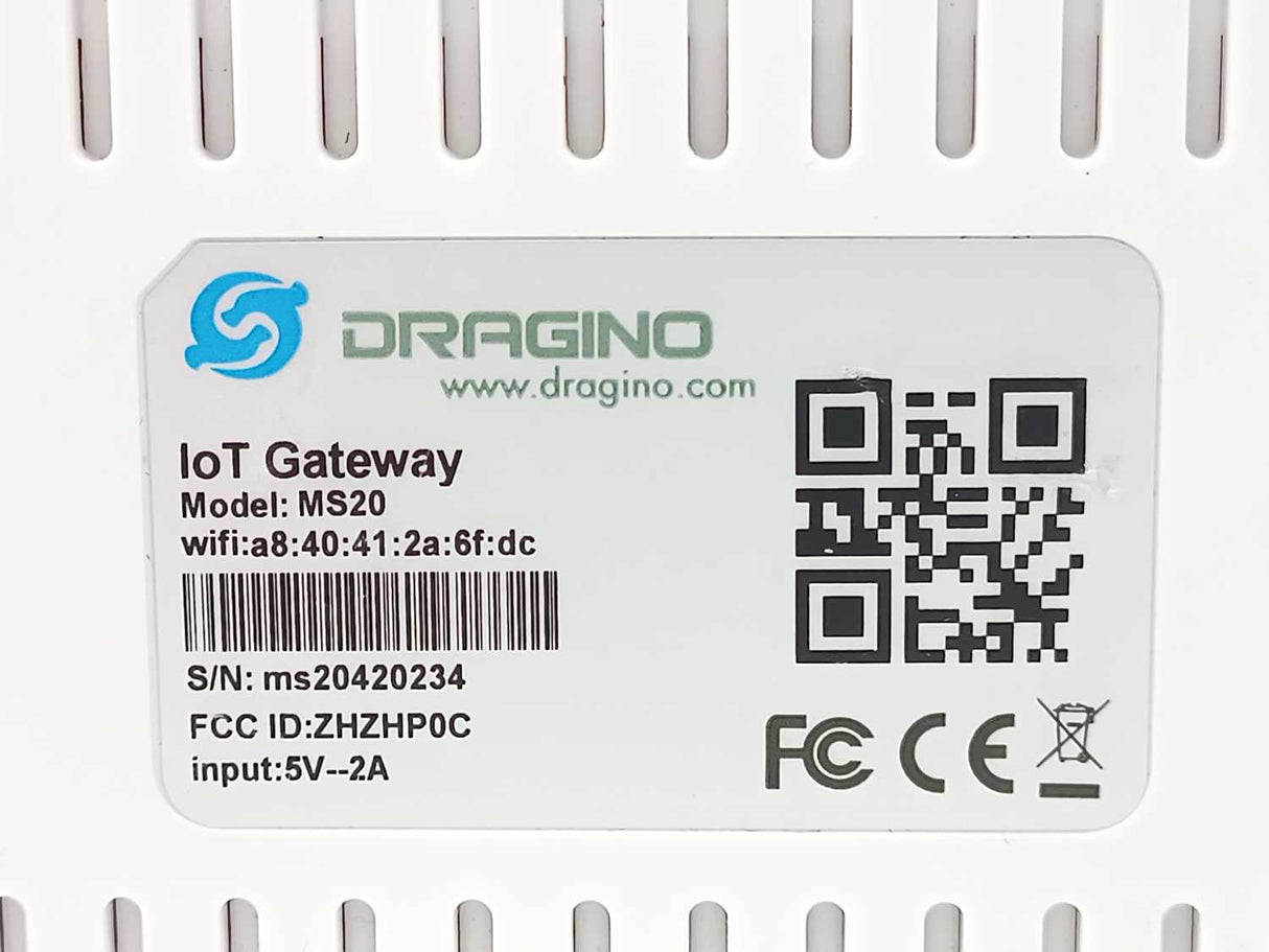 Dragino MS20 IoT Gateway