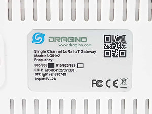 Dragino LG01v2 Single Channel LoRa IoT Gateway