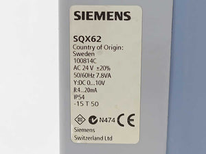 Siemens SQX62 Electromotoric Actuator