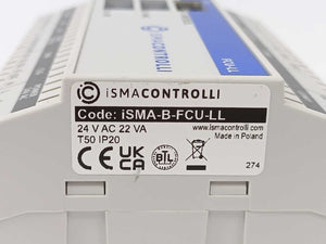 iSMA CONTROLLI iSMA-B-FCU-LL Programmable Fan-Coil Unit Controller