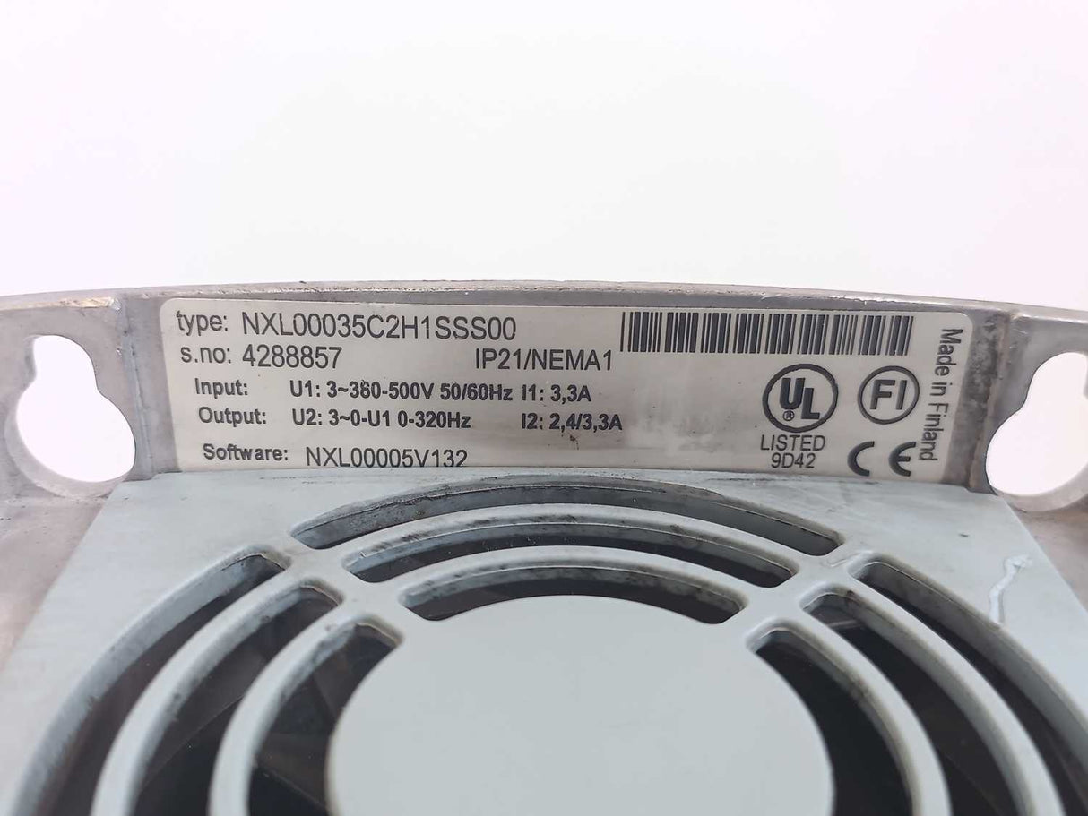Vacon NXL00035C2H1SSS0 Compact AC Frequency Converter