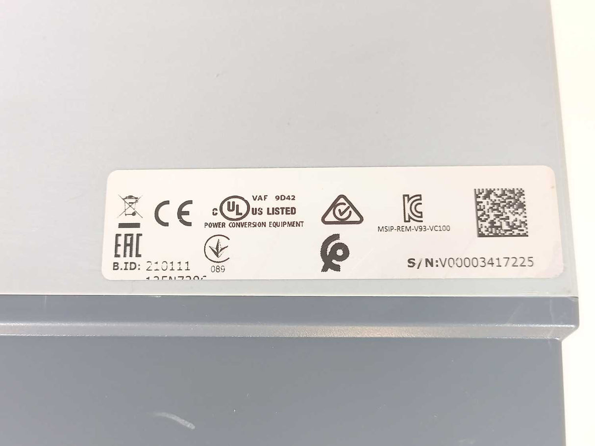 Vacon VACON0100-3L-0031-5-FLOW+SPF4+IP54+FL02+DPAP+DLDK Frequency Converter