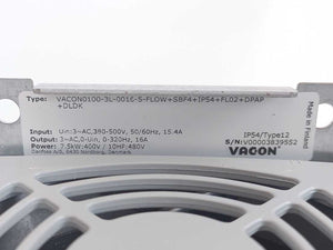 Vacon VACON0100-3L-0016-5-FLOW+SBF4+IP54+FL02+DPAP+DLDK Frequency Converter