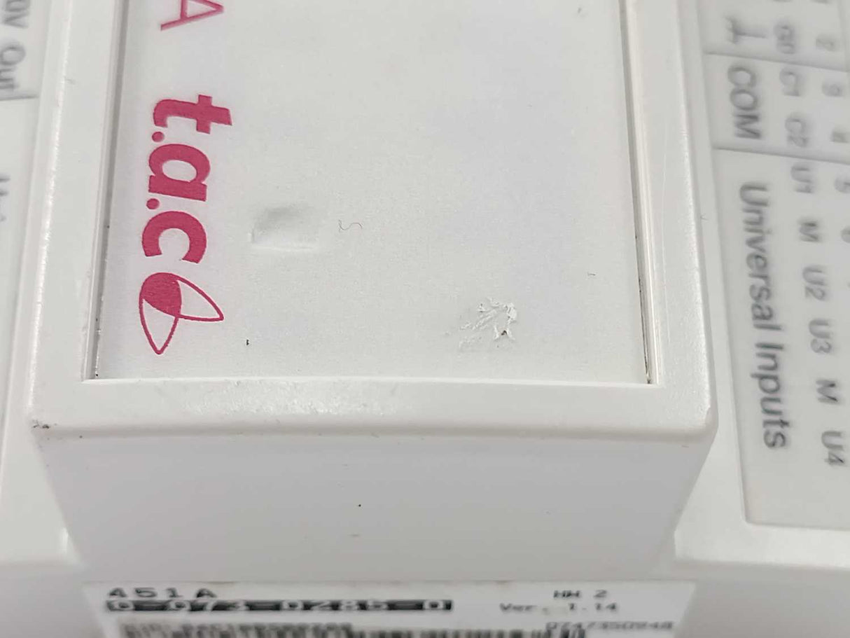 t.a.c/Schneider electric 0-073-0285-0 TAC Xenta 451A. Inputs and Outputs Module