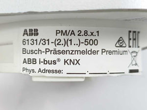 ABB Busch-Jaeger 6131/31-500 Bush-Presence Detector Premium KNX