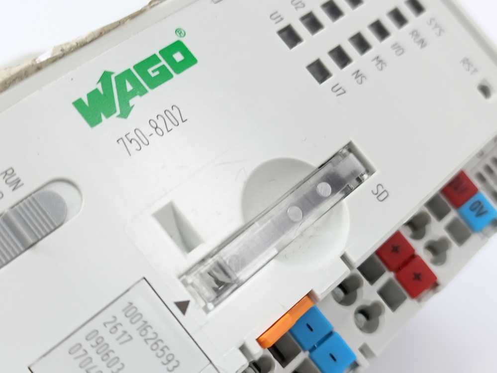 Wago 750-8202 PFC200-controller; 2 x ETHERNET, RS-232/-485