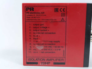 PR Electronics 2284E6P2 Isolation Amplifier