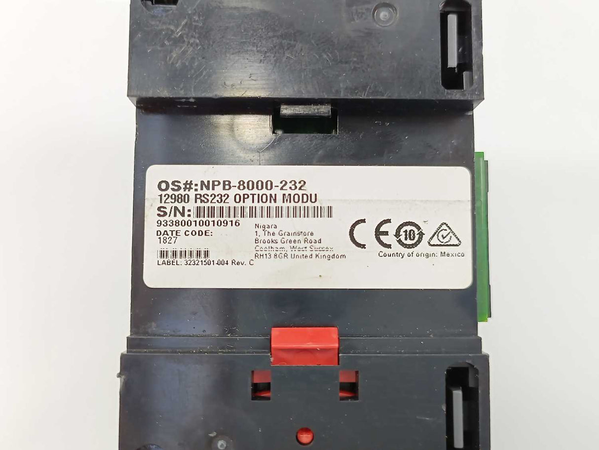 Niagara 12980 NPB-8000-232 RS232 Option Module