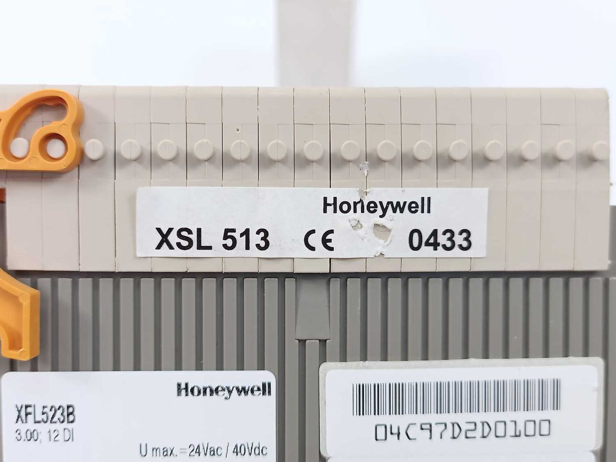 Honeywell XFL523B Digital Input Module & XSL 513 Distributed I/O Terminal Block