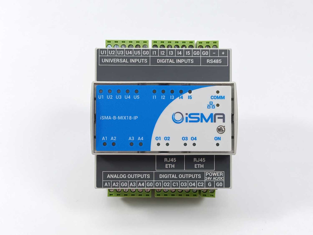 Global Control 5 iSMA-B-MIX18-IP Multiprotocol I/O Module